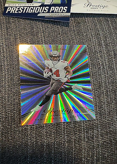 Rachaad White 2024 Panini Prestige Xtra Points Sunburst — front