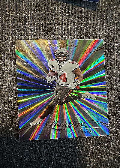 Rachaad White 2024 Panini Prestige Xtra Points Sunburst — front