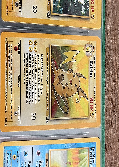 Raichu - Fossil Set — front