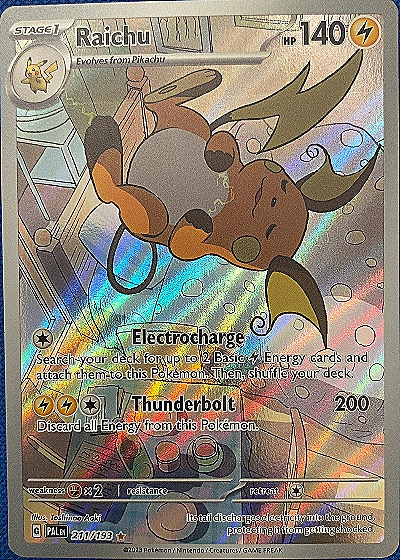 Raichu - Paldea Evolved — front