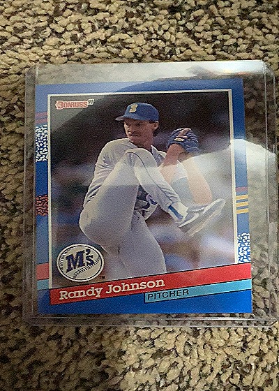 1991 Donruss #134 Randy Johnson — front
