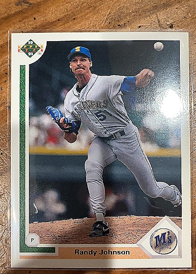 1991 Upper Deck #376 Randy Johnson — front