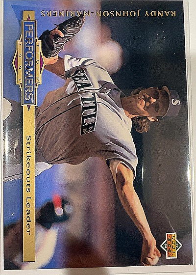 1993 Upper Deck #307 Randy Johnson — front