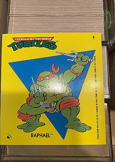 1989 Topps #1 Raphael — front