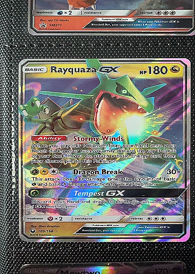 Rayquaza GX — front
