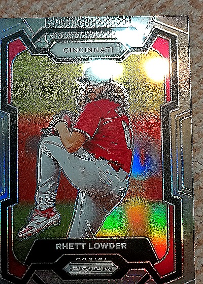2024 Panini Prizm #65 Rhett Lowder - Cincinnati — front