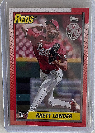 2025 Topps #T90-91 Rhett Lowder — front