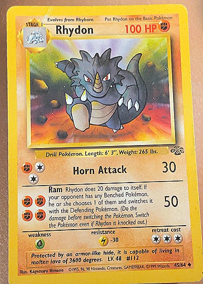 Rhydon Jungle Set — front