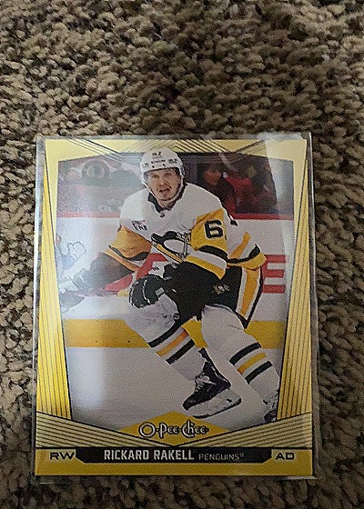 Rickard Rakell Penguins — front