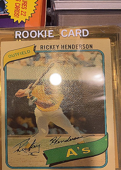 1980 Topps #482 Rickey Henderson — front
