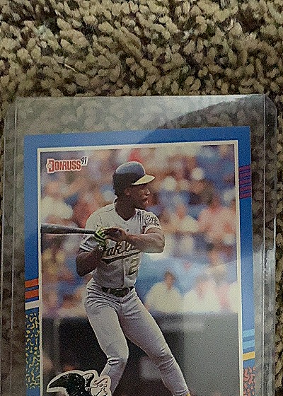 1991 Donruss Rickey Henderson All-Star — front