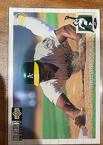 1994 Upper Deck #510 Rickey Henderson — front