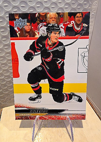 2024-25 Upper Deck Series 1 #131 Ridly Greig — front
