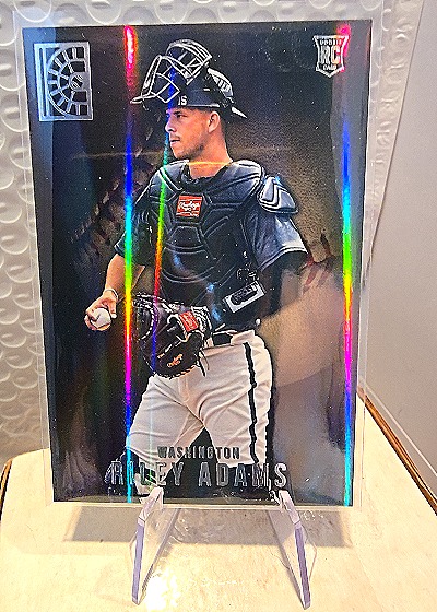 2022 Panini Capstone Riley Adams RC — front