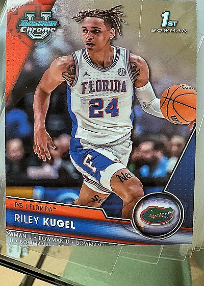 Riley Kugel 1st Bowman Chrome — front