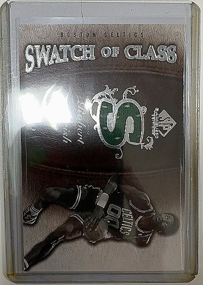 2007-08 SP Game Used Swatch of Class Robert Parish — front