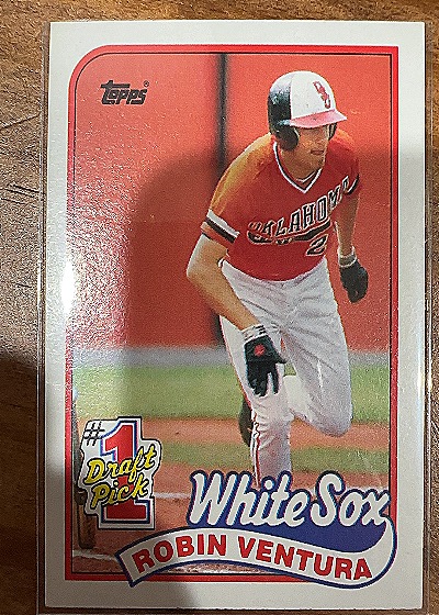 1989 Topps #764 Robin Ventura — front