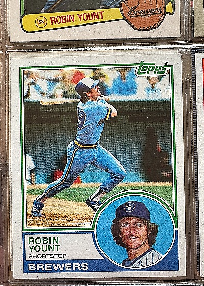 1983 Topps Robin Yount #350 — front