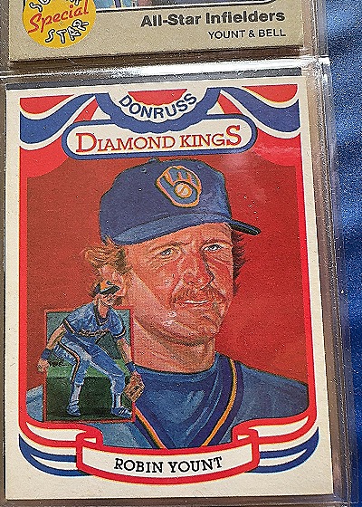1984 Donruss Diamond Kings #1 Robin Yount — front