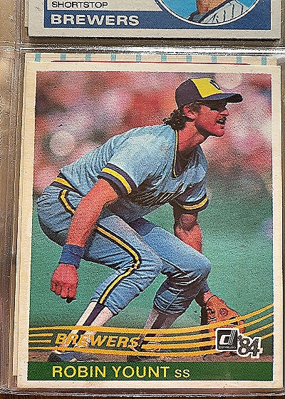 1984 Donruss #48 Robin Yount — front