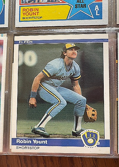 1984 Fleer Robin Yount — front