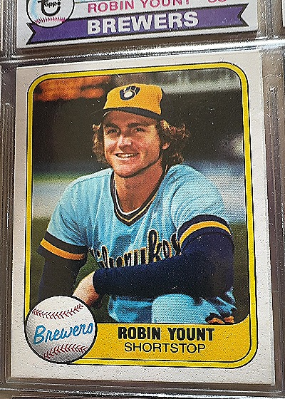 1981 Topps Robin Yount — front