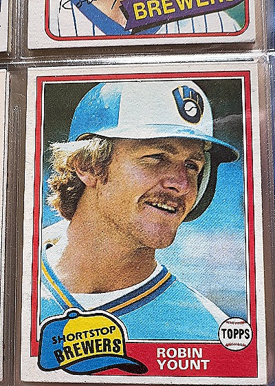 1981 Topps Robin Yount #515 — front