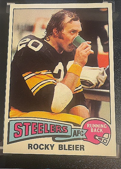 1975 Topps #39 Rocky Bleier — front