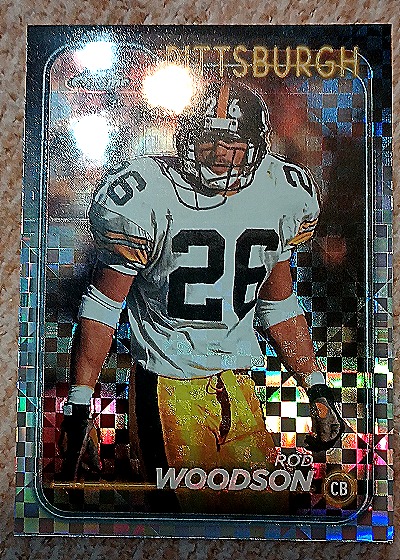 2024 Topps Chrome #166 Rod Woodson X-Fractor — front