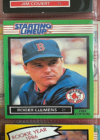 Roger Clemens 1989 Kenner Starting Lineup — front