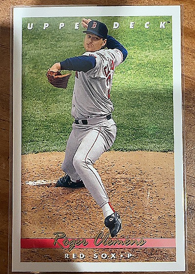 1993 Upper Deck #135 Roger Clemens — front