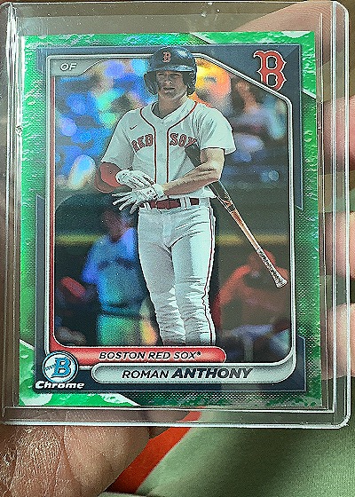 2024 Bowman Chrome Prospects Roman Anthony — front