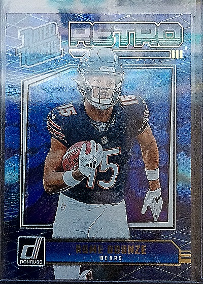 Rome Odunze Rated Rookie Retro — front