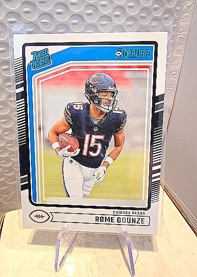 2024 Panini Donruss Rated Rookie Rome Odunze — front