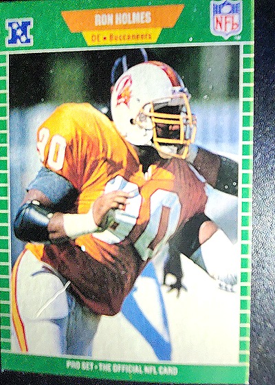 1989 Pro Set #413 Ron Holmes — front