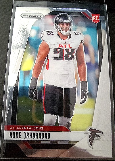 2024 Panini Prizm Ruke Orhorhoro RC — front