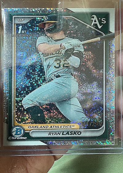 Ryan Lasko 1st Bowman Chrome — front