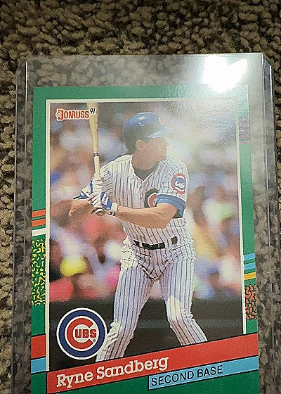 1991 Donruss #504 Ryne Sandberg — front