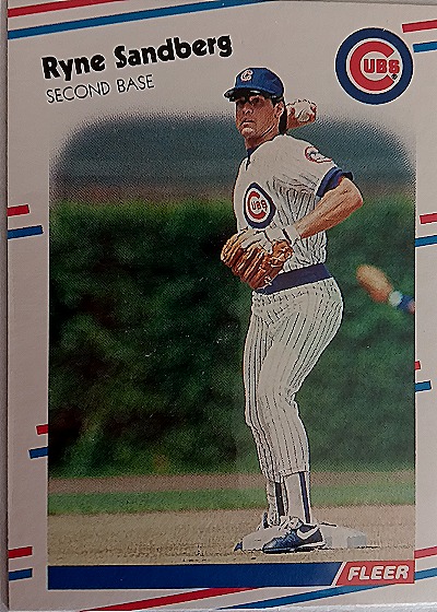 1988 Fleer Ryne Sandberg — front