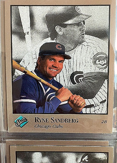 Ryne Sandberg 1992 Studio #18 — front