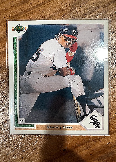 Sammy Sosa 1991 Upper Deck #265 — front
