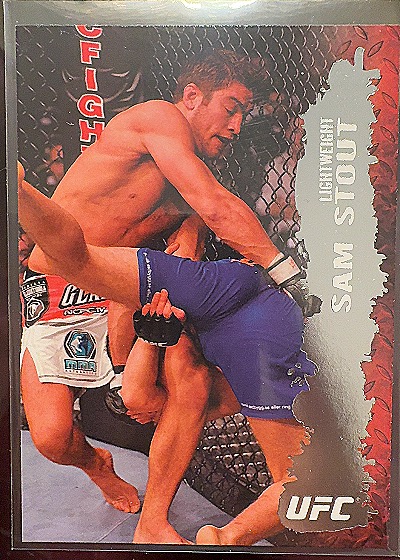 2009 Topps UFC Round 2 Sam Stout — front