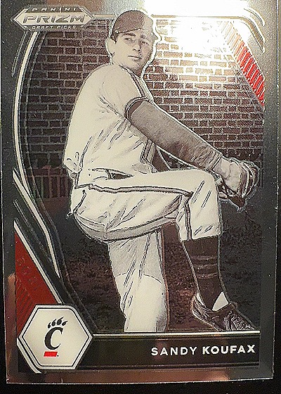 2021 Panini Prizm Draft Picks #PDP201 Sandy Koufax — front