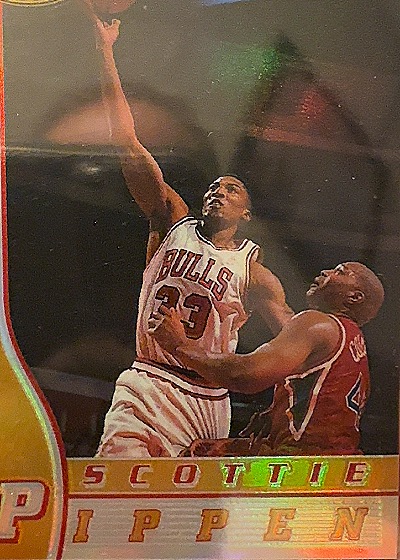1996-97 Bowman's Best #1 Scottie Pippen — front