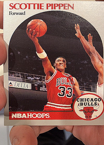 1990 NBA Hoops #69 Scottie Pippen — front