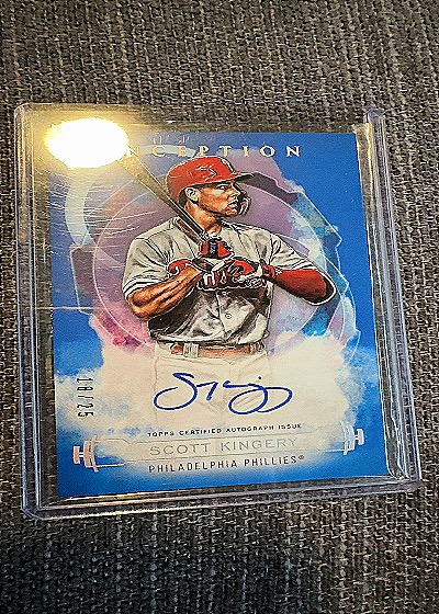Scott Kingery 2019 Topps Inception Auto — front