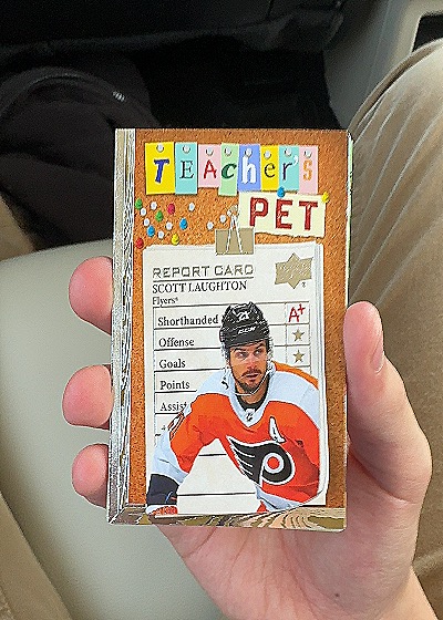 2023-24 Upper Deck Series 1 Teacher's Pet Scott Laughton — front