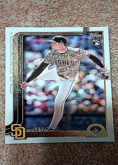 2025 Topps Series 1 Sean Reynolds RC — front