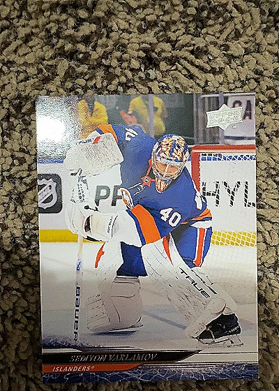 2024-25 Upper Deck Series 2 #358 Semyon Varlamov — front