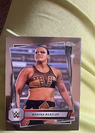 2025 Topps Chrome WWE #89 Shayna Baszler — front
